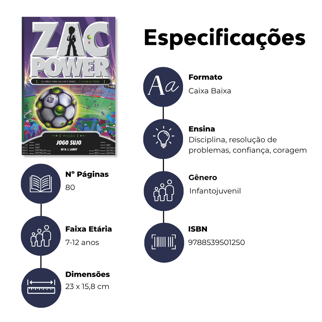 Zac Power - Jogo Sujo