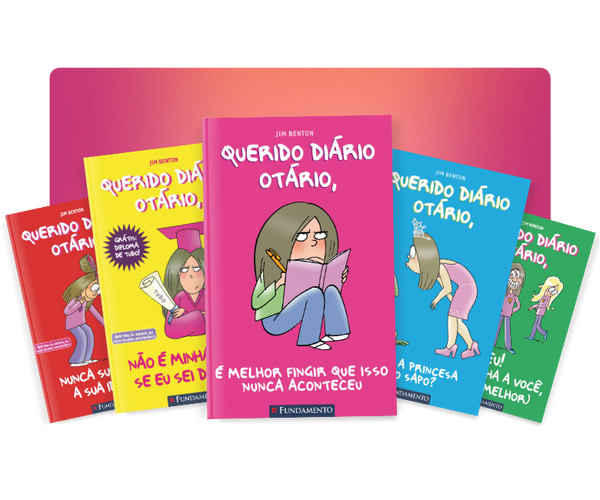Kit Diário: Querido Diário Otário + Nosso Diário Supersecreto