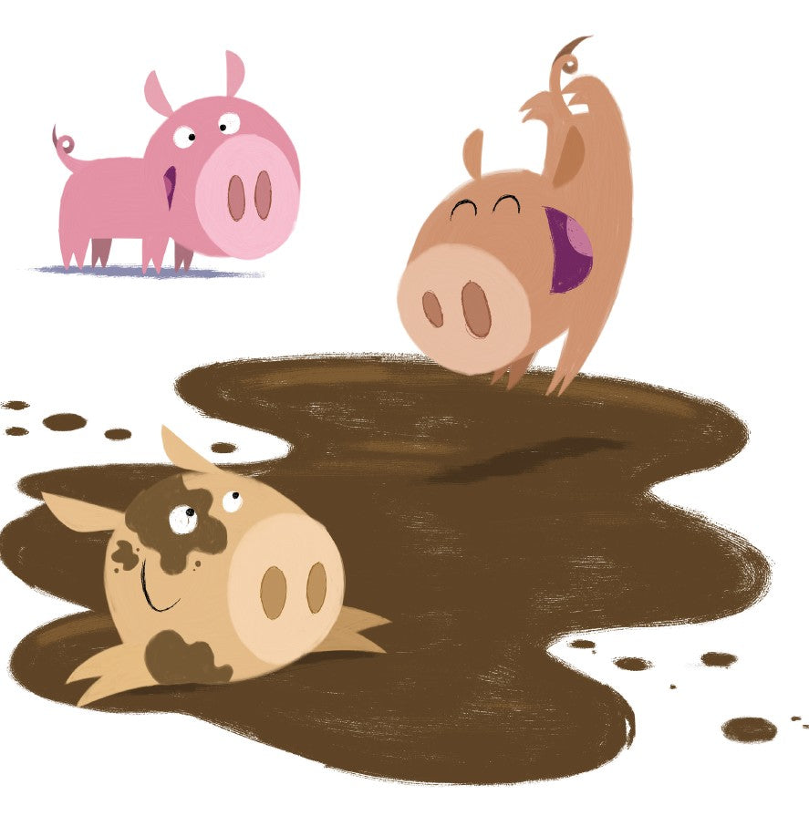 Hello Genius - o Porquinho Toma Banho