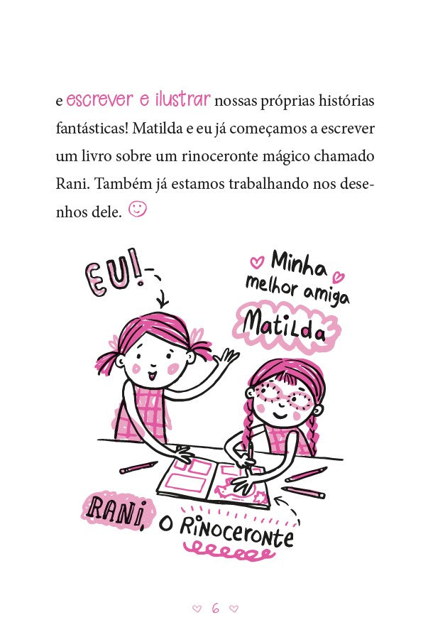 Kit Os Desenhos Secretos de Olivia - 9 Livros (1 Ao 9)