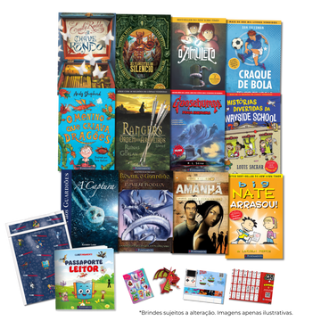 Kit Clube Fundamento Expresso - 12 Livros (Meninos +14 Anos)