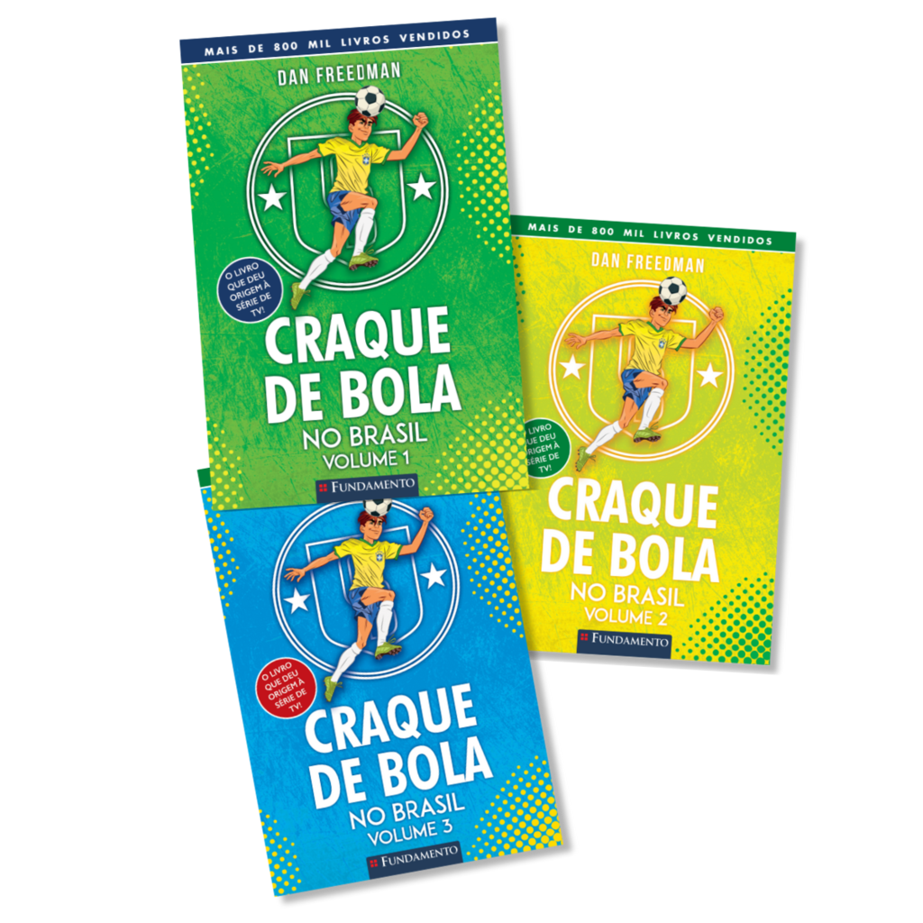 Kit Craque de Bola no Brasil - 3 Livros