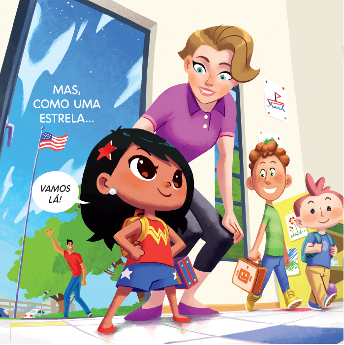 Seja Uma Estrela, Mulher-maravilha