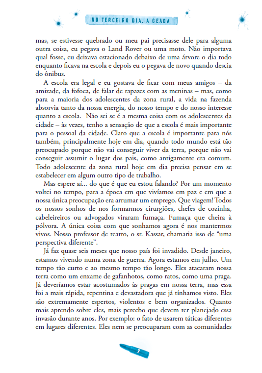 Amanhã 03 - No Terceiro Dia, a Geada