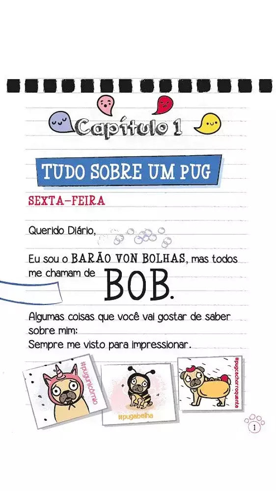 Kit Diário de um Pug - 3 Livros (1 ao 3)