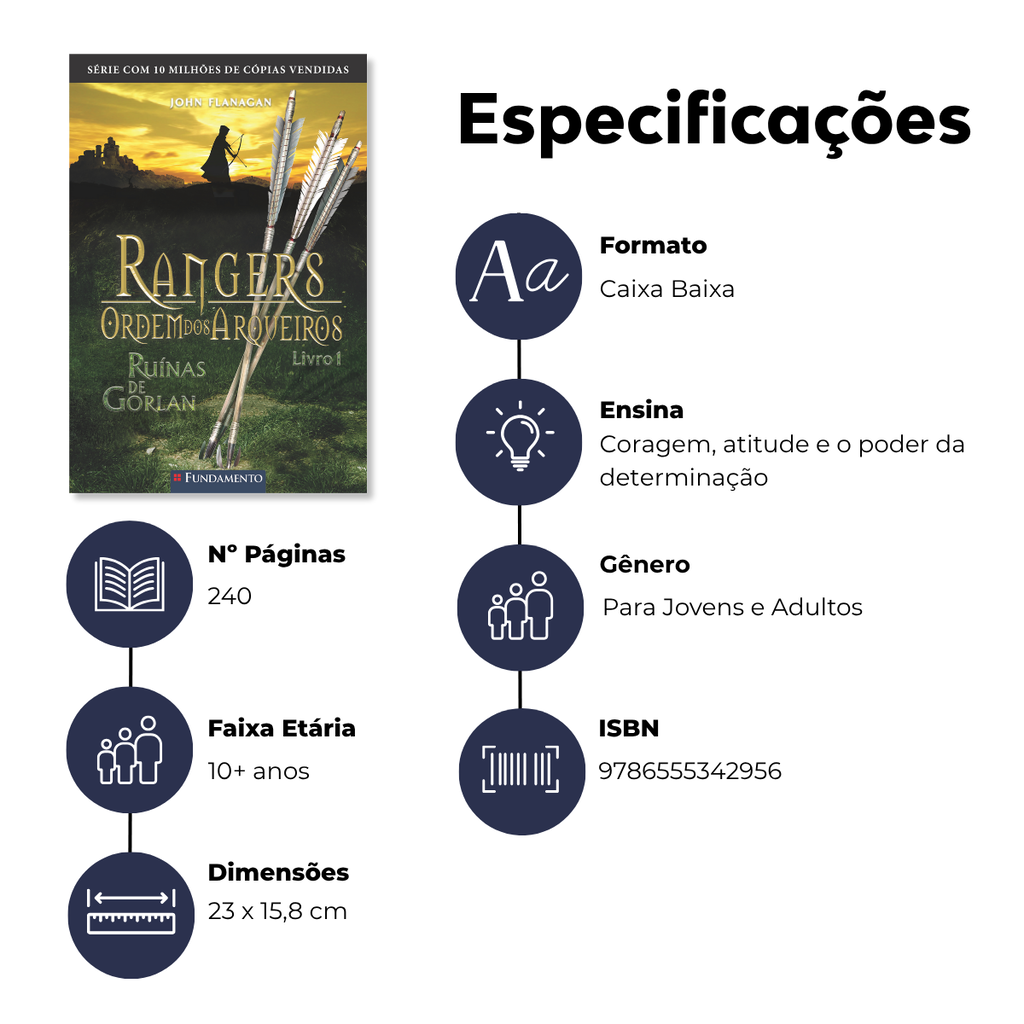 Rangers Ordem dos Arqueiros 01 - Ruinas de Gorlan