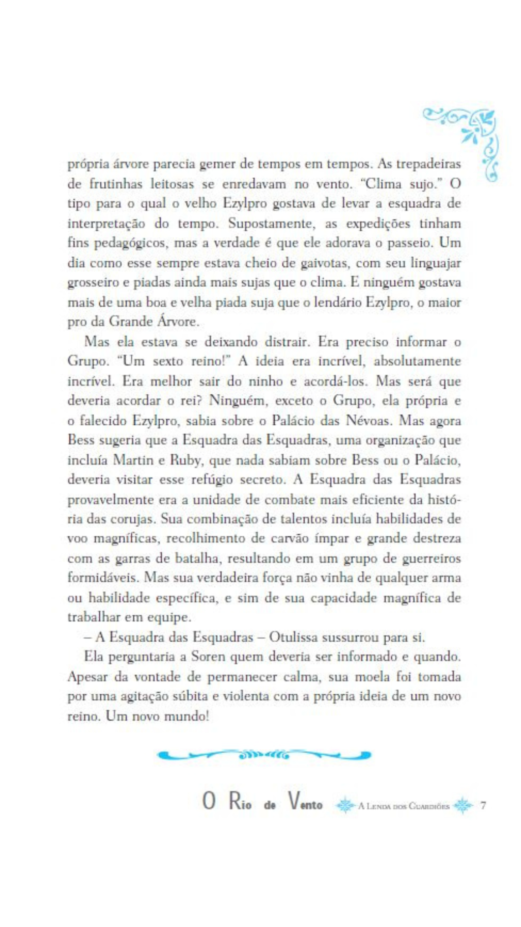 A Lenda dos Guardiões 13 - o Rio de Vento