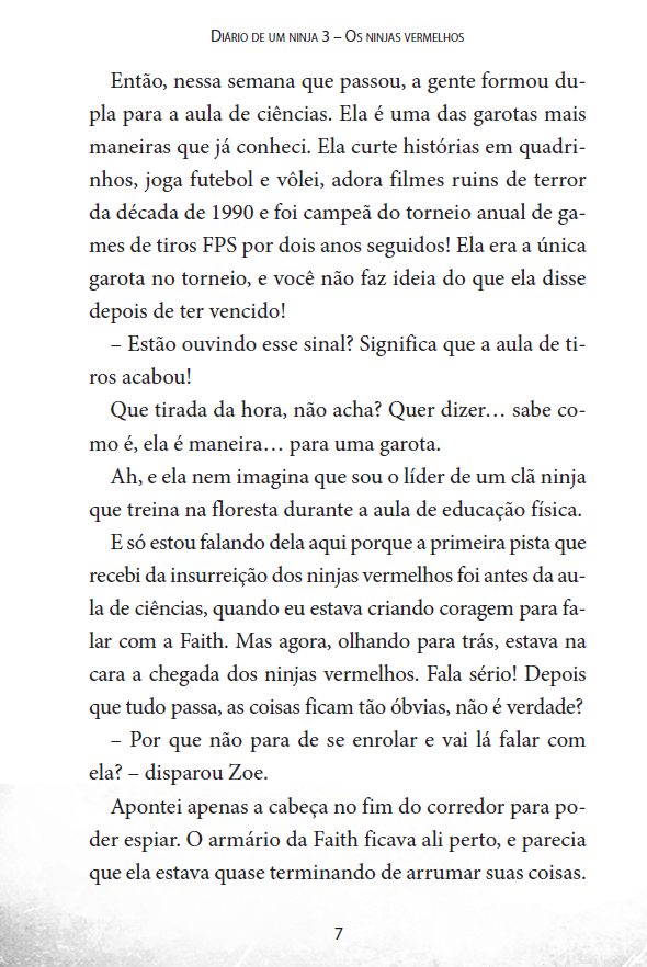 Diário de Um Ninja 3: Os Ninjas Vermelhos