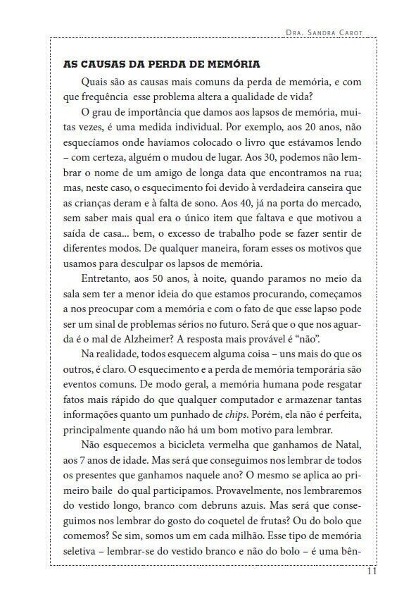 Alzheimer - o Programa Inovador para Prevenção e Tratamento