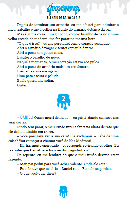 Kit Goosebumps - Seu Filho Mais Corajoso! 6 Livros