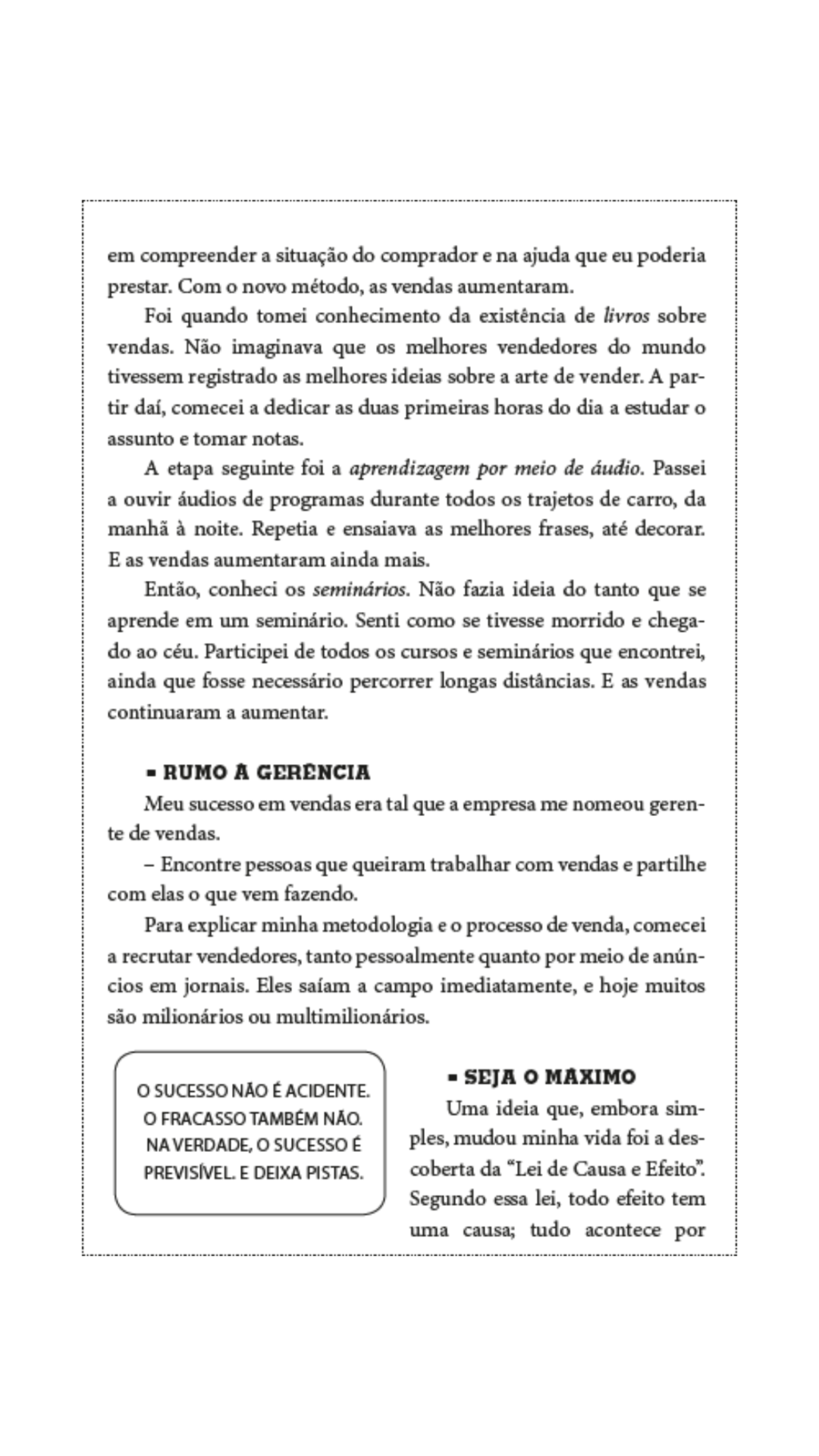 Os Segredos do Melhor Vendedor