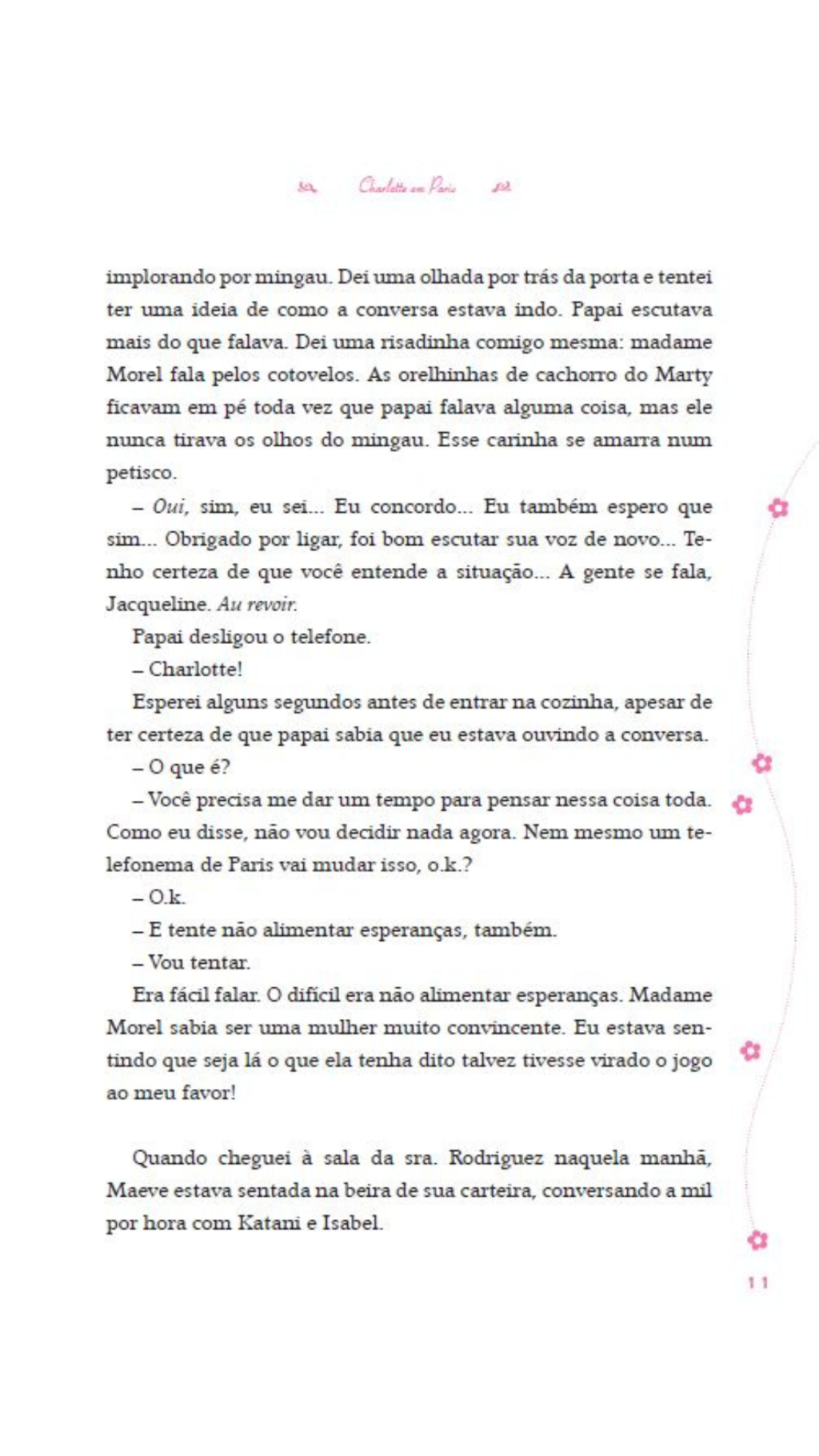 Garotas da Rua Beacon Viagens Inesqueciveis - Charlotte em Paris