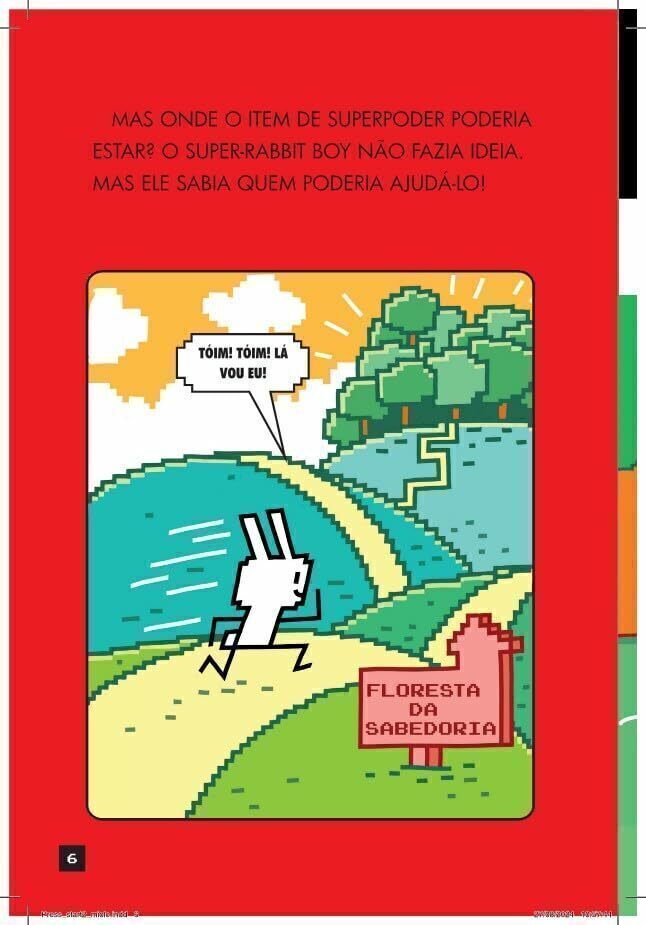 Press Start 2: Super-Rabbit Sobe de Nível