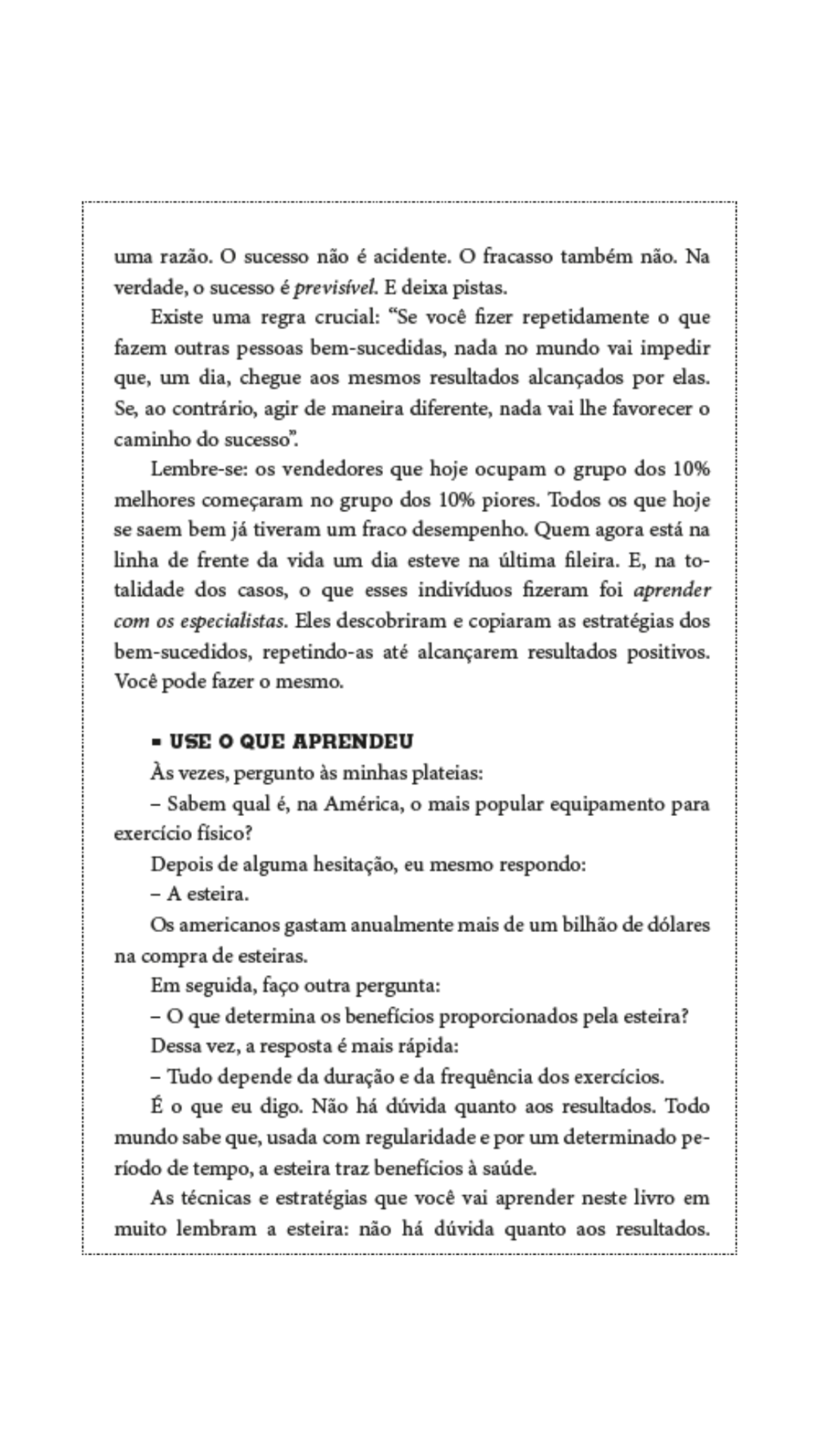 Os Segredos do Melhor Vendedor