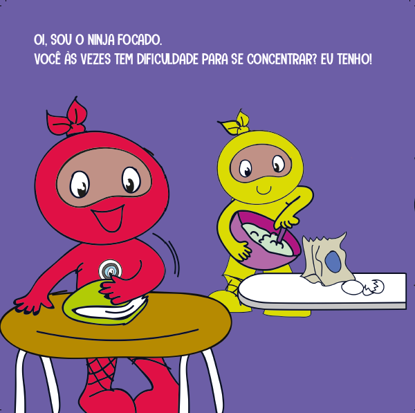 Segredos dos Ninjas - Ninja Focado