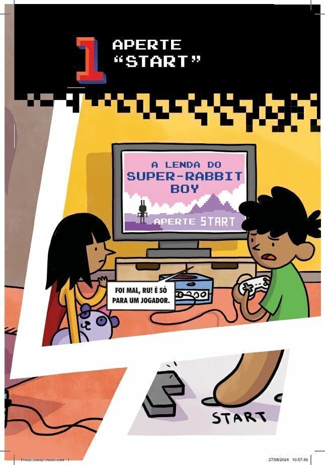 Press Start 2: Super-Rabbit Sobe de Nível
