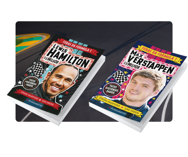 Kit Feras da Fórmula 1: Verstappen + Hamilton