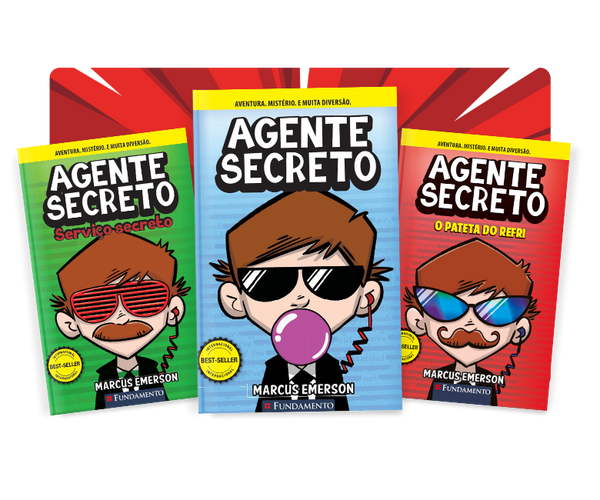 Kit Agente Secreto - 2 Livros (1 ao 2)