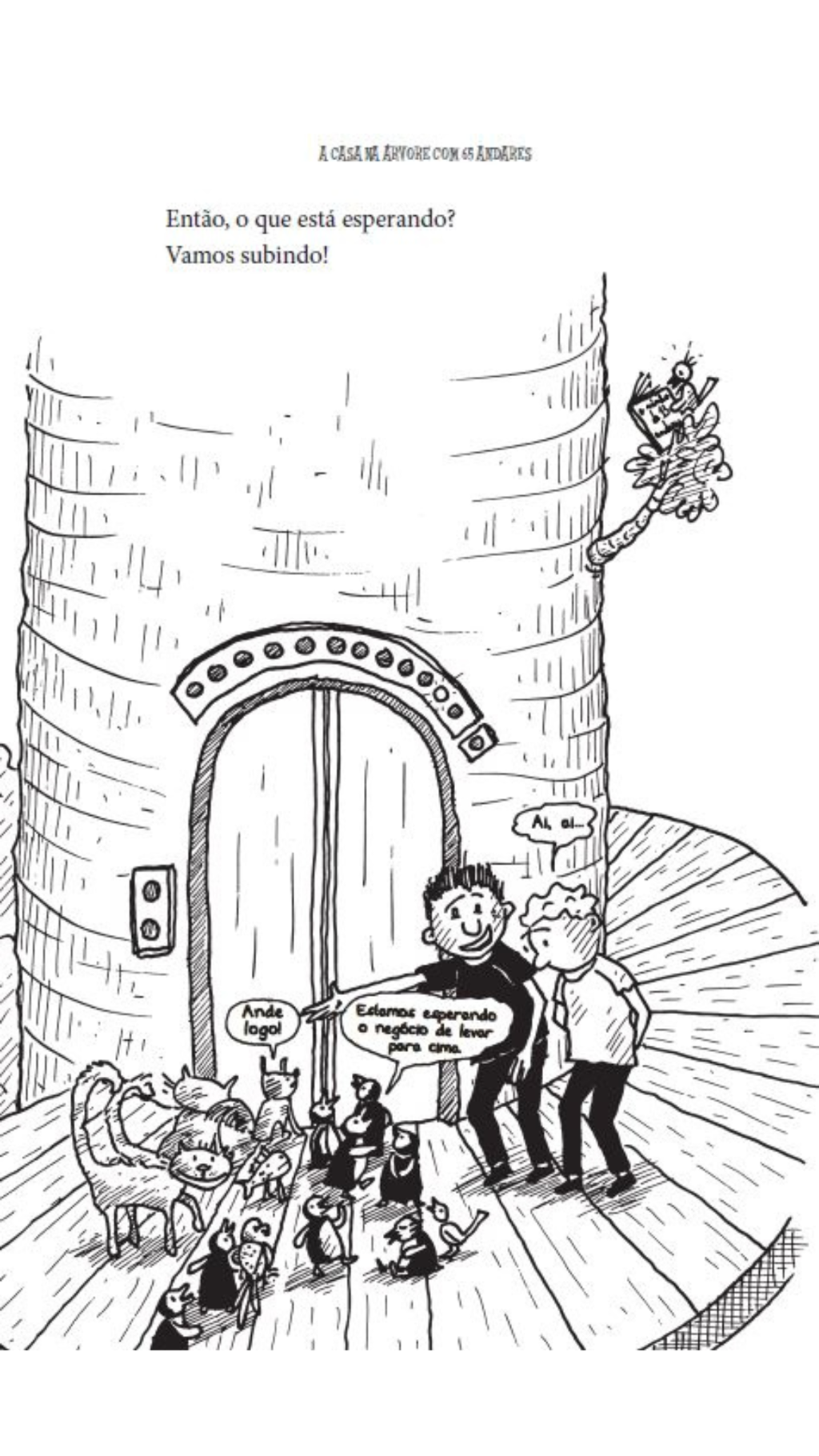 A Casa na Árvore com 65 Andares