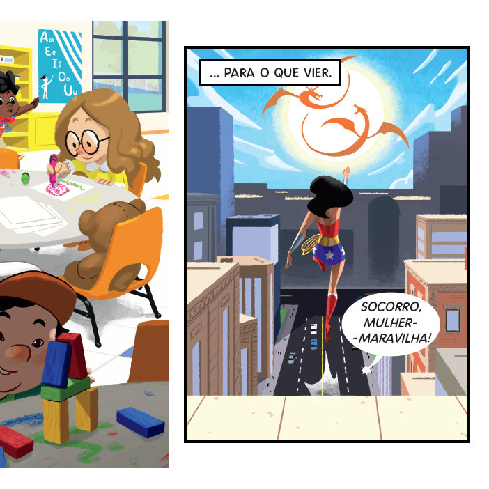 Seja Uma Estrela, Mulher-maravilha