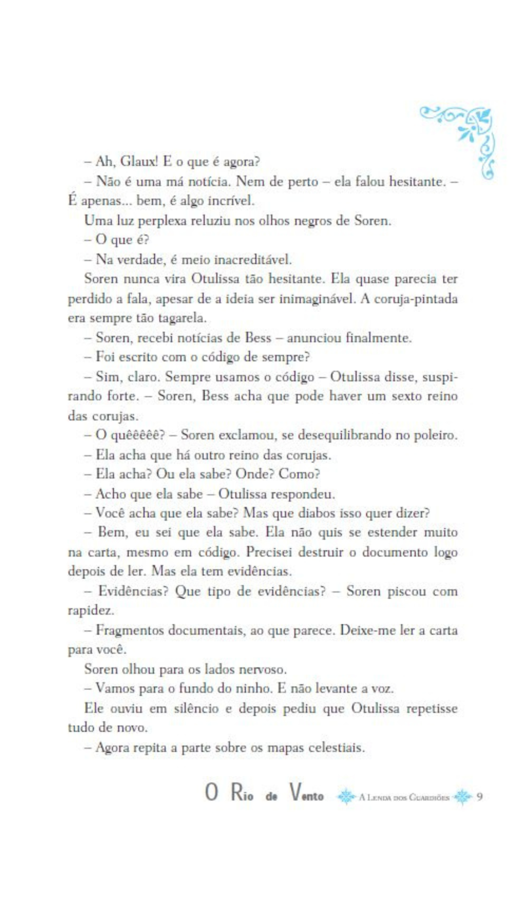A Lenda dos Guardiões 13 - o Rio de Vento