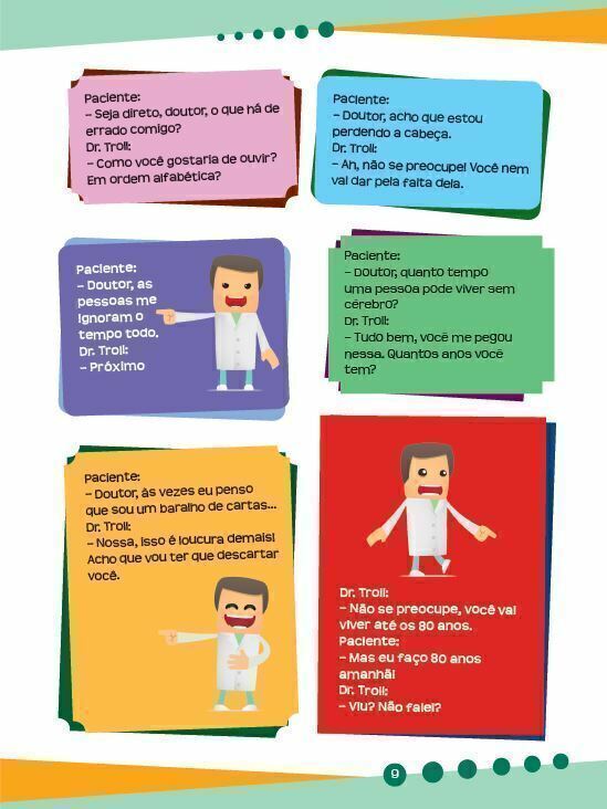 Piadas para Rachar o Bico - Verde Claro