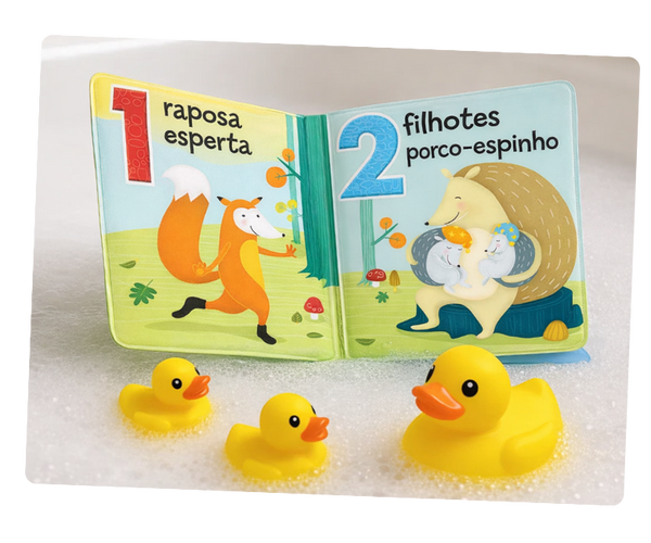 Vamos Contar at&eacute; 5! (Livro de Banho para Beb&ecirc;s)