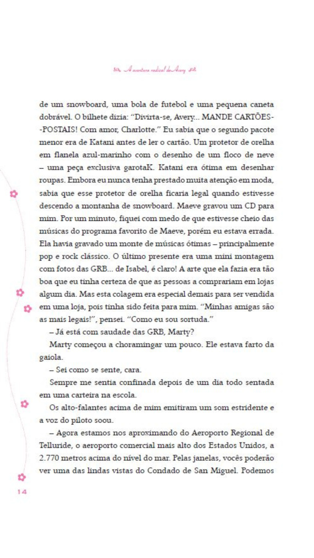 Garotas da Rua Beacon Viagens Inesqueciveis - a Aventura Radical de Avery