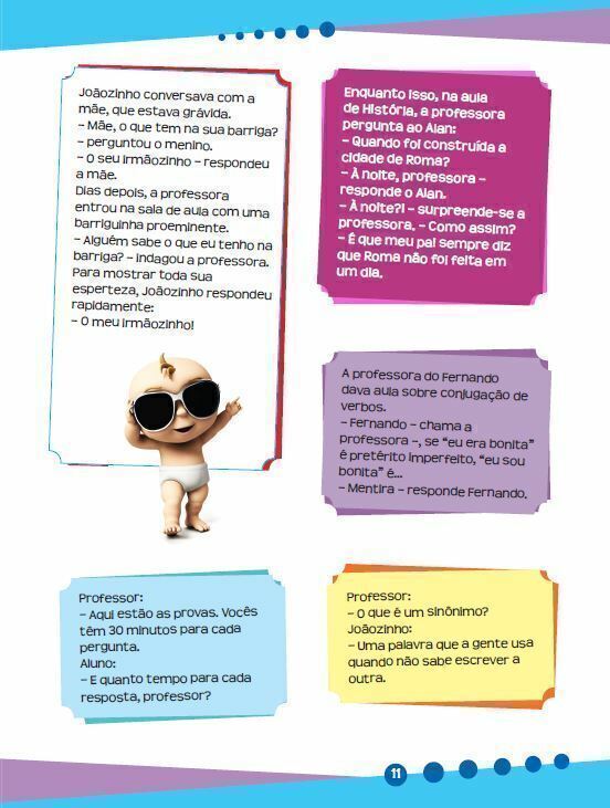 Piadas para Rachar o Bico - Azul Claro