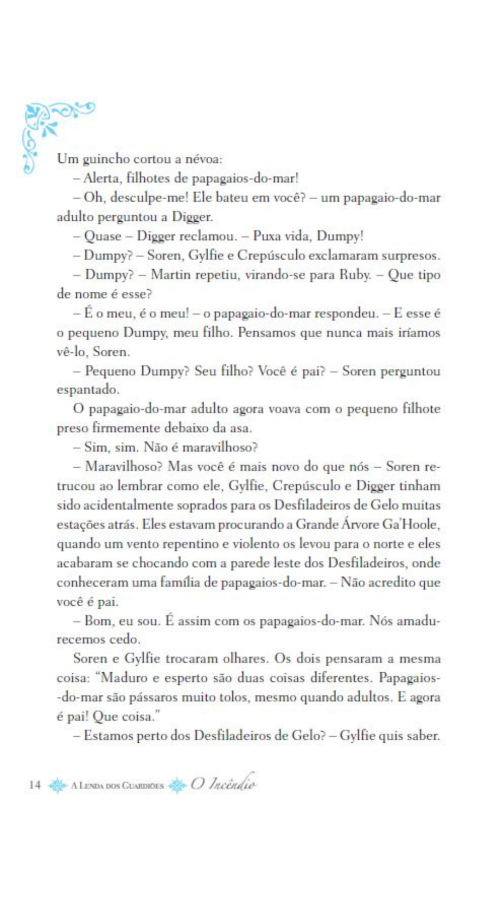 A Lenda dos Guardiões 06 - o Incêndio