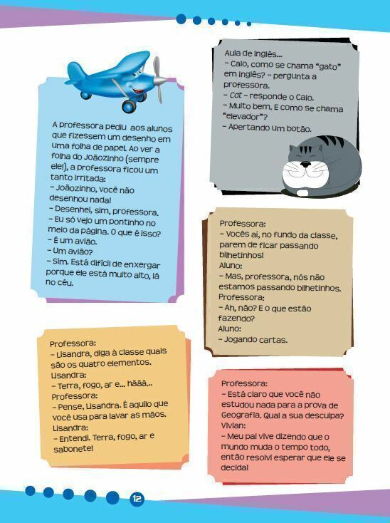 Piadas para Rachar o Bico - Azul Claro