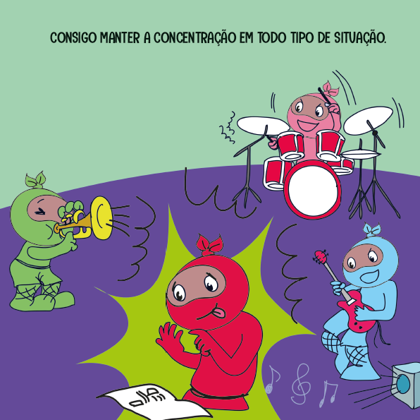 Segredos dos Ninjas - Ninja Focado