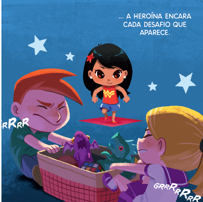 Seja Uma Estrela, Mulher-maravilha