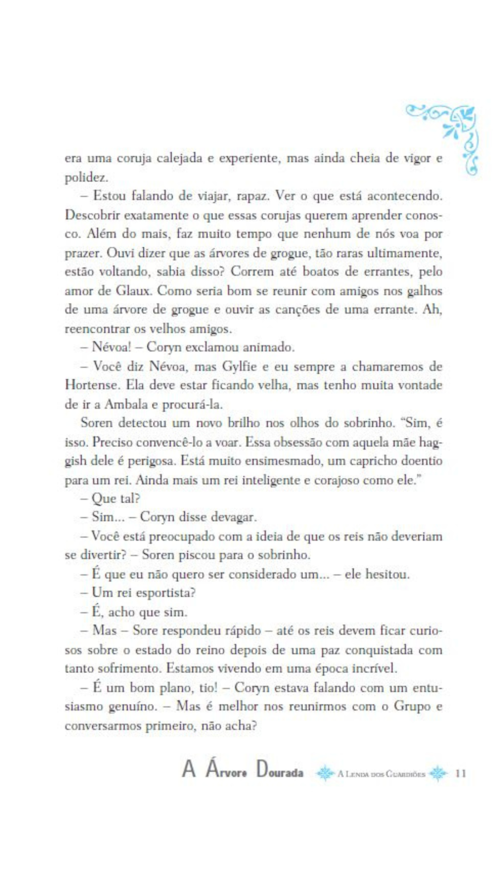 A Lenda dos Guardiões 12 - a Árvore Dourada