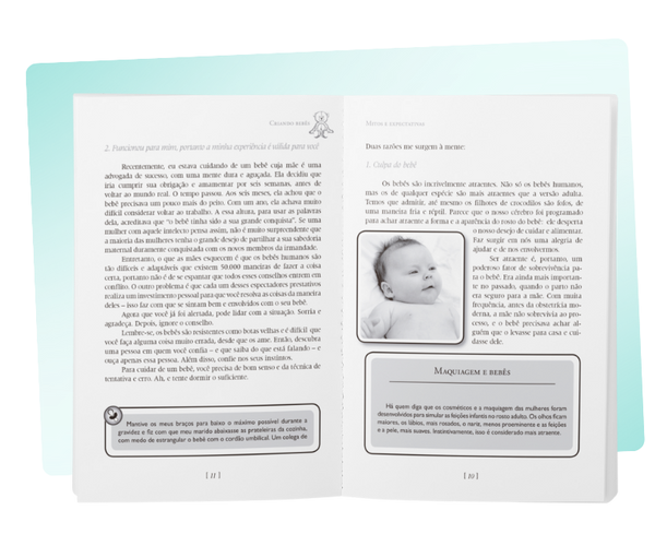 Kit Bebês Mais Felizes e Mais Saudáveis - 2 Livros