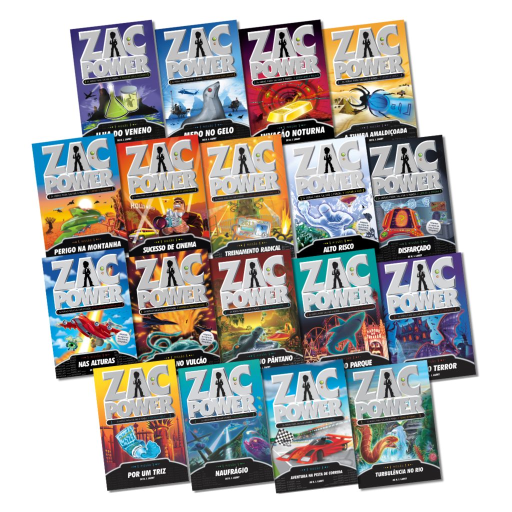 Kit Zac Power - 54 Livros