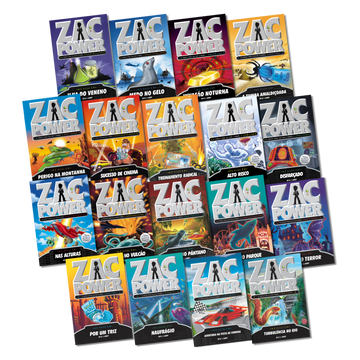 Kit Zac Power - 54 Livros