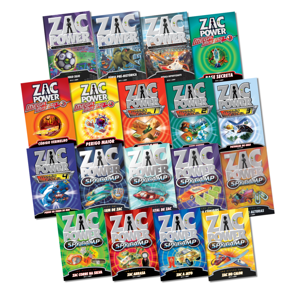 Kit Zac Power - 54 Livros