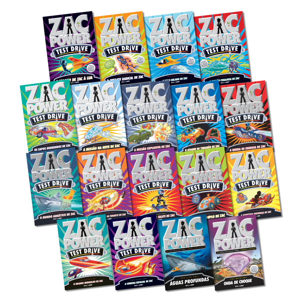 Kit Zac Power - 54 Livros