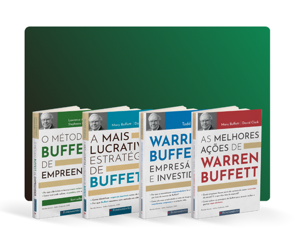 Kit Investidor Profissional: Aprenda com Warren Buffett - 3 Livros