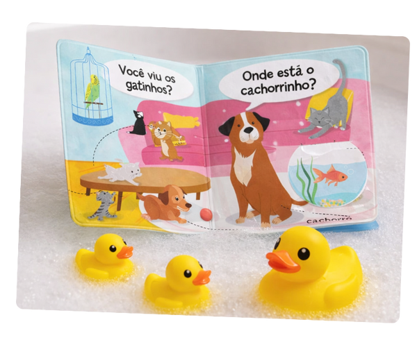 Vamos Procurar Os Filhotes? (Livro de Banho para Beb&ecirc;s)