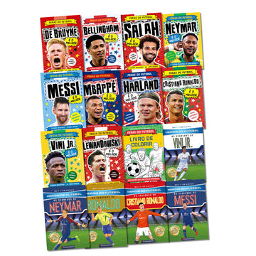 Kit Feras do Futebol + Heróis do Futebol - 16 Livros