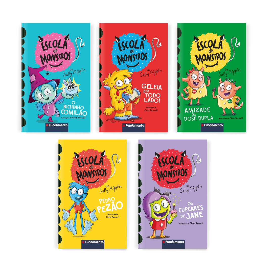 Kit Escola de Monstros - 5 Livros