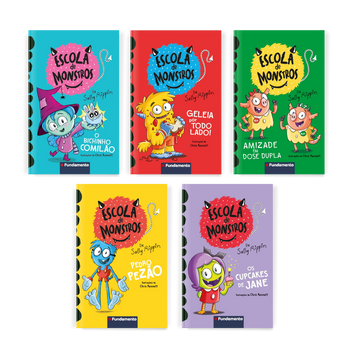 Kit Escola de Monstros - 5 Livros