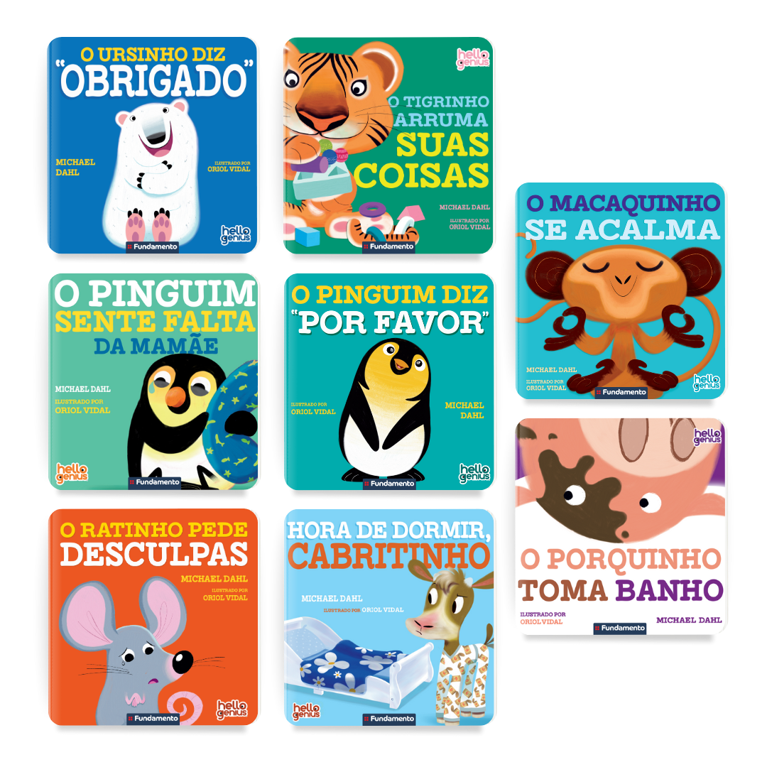 Kit Hello Genius - 8 Livros Coleção Completa