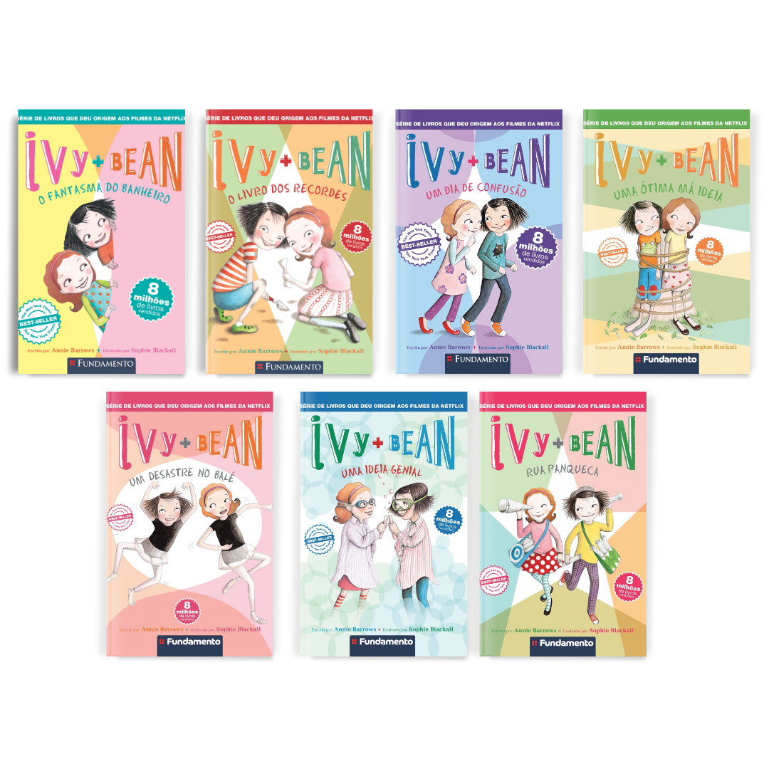 Kit Ivy + Bean - 7 Livros (2 Ao 8)