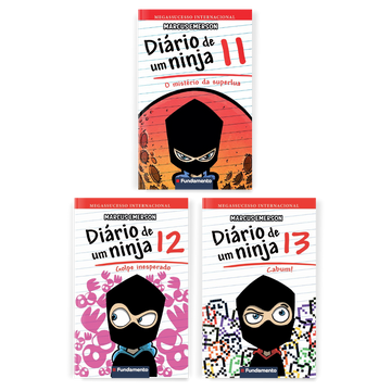 Kit Diário de Um Ninja - 3 Livros (11,12 e 13)