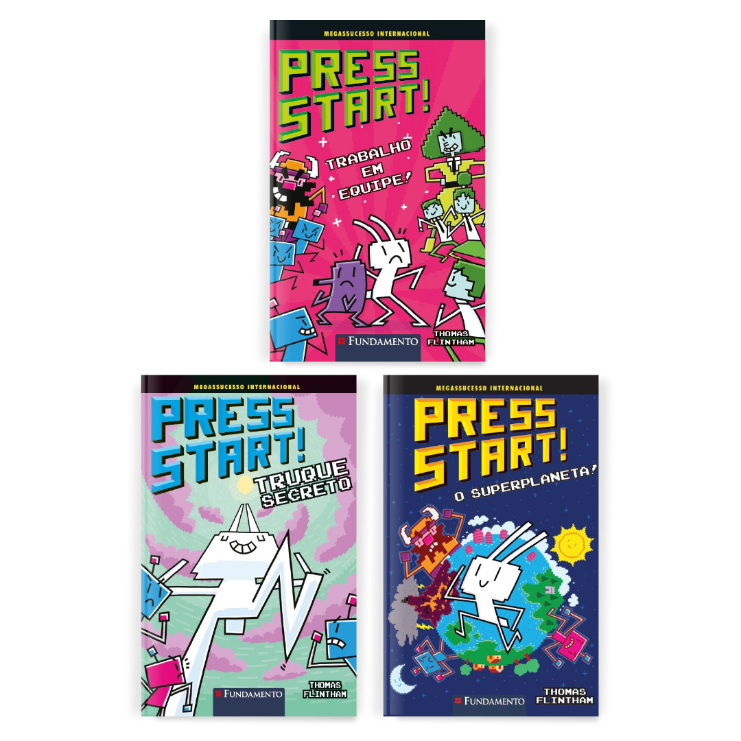 Kit Press Start - 3 Livros (10,11 e 12)