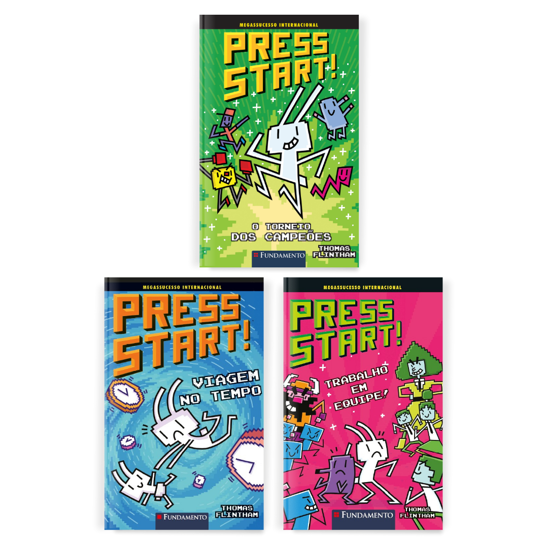 Kit Press Start - 3 Livros (8,9 e 10)