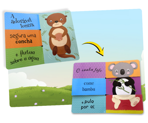 Kit Aprendendo Os Animais - 7 Livros para Bebês